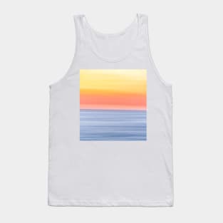 ocean sunset horizon Tank Top